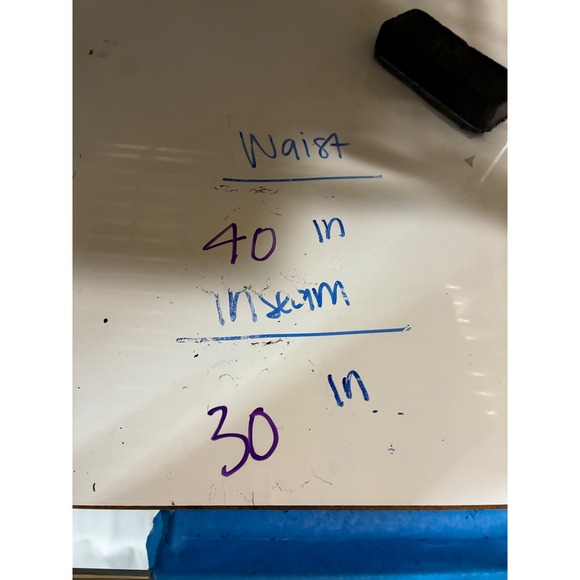 Tecovas Standard Jean Mens 40x30 Light Blue Premium Denim Straight Leg DDST2021 - Picture 13 of 16